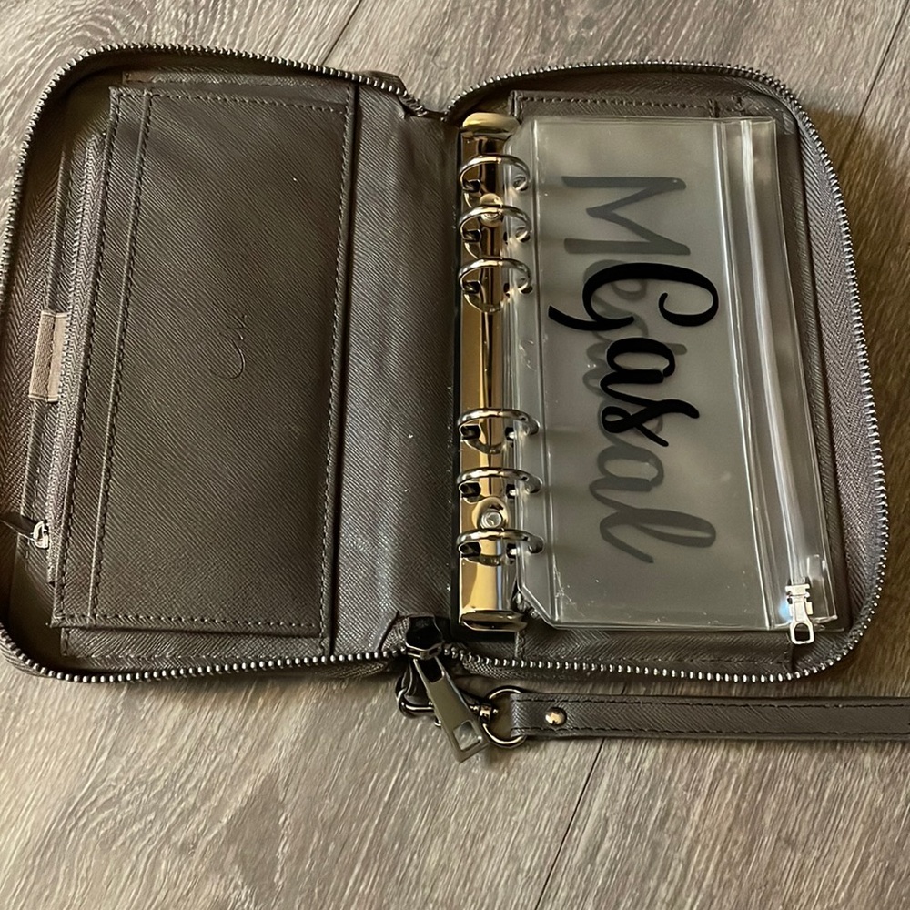 Cash Budgeting Wallet/ Wristlet